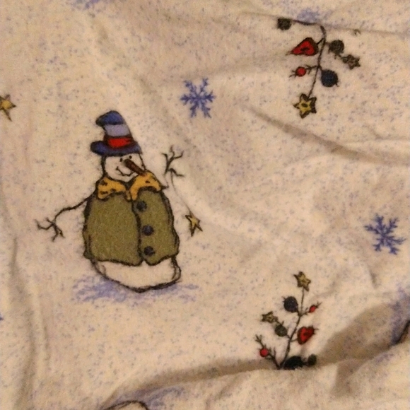 Sonoma Bedding Sonoma Twin Size Fitted And Flat Flannel Sheets Set